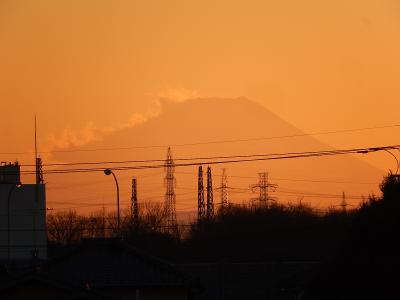 1月21日の影富士