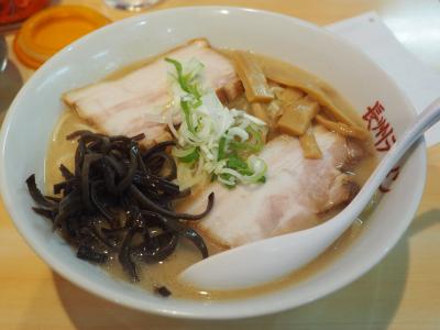 長州ラーメン万龍軒のラーメン