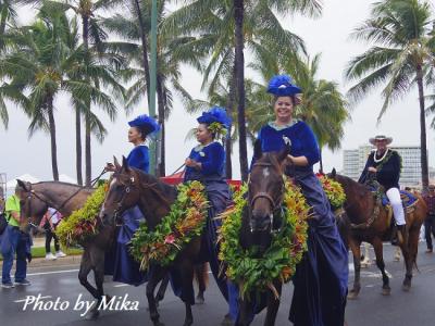 ハワイで過ごす結婚記念日⑬ キング・カメハメハ・セレブレーションに盛り上がるハワイ