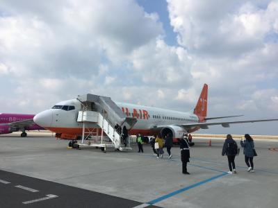 チェジュ航空 オレンジセールで弾丸旅へ