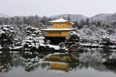 京都　雪景色
