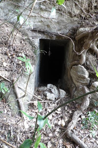 鎌倉・亀ヶ谷坂切通脇の寺院跡