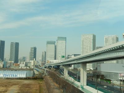 ユリカモメから見られる風景①豊洲～国際展示場正門