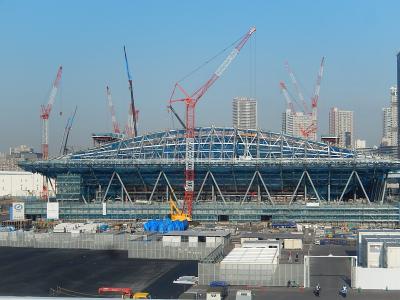 ユリカモメから見られる風景②国際展示場正門～豊洲駅