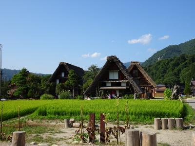 真夏の北陸(岐阜も)を楽しむ旅ー岐阜＆石川＆富山①