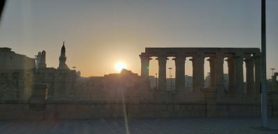 ルクソールの東側…