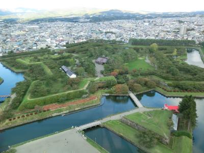 秋の東北周遊（１）函館の五稜郭と夜景とベイエリア散策