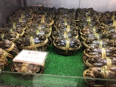 上海蟹を食べよう