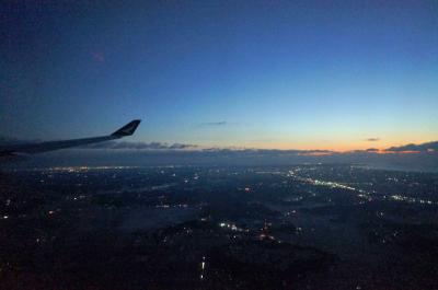 魚眼でいく広深港の旅　其之七　コードシェアの深夜便で帰国編