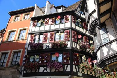 かわいい村巡り☆初秋のドイツ・黒い森とフランス・アルザス、木組みの家を求めて 3日目 その1 コルマール