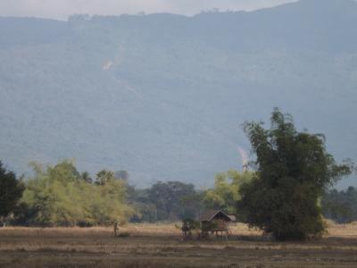 ラオスサイクリング５　郊外へ行こう