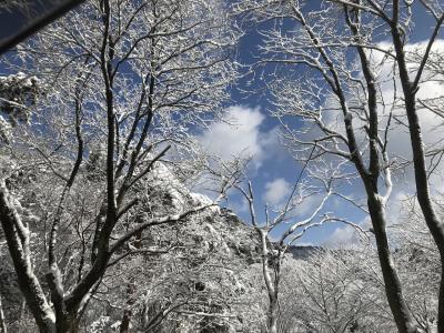 雪の六甲山