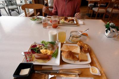 １３．年越しのエクシブ山中湖3泊　イタリア料理 ルッチコーレの洋食バイキングの朝食