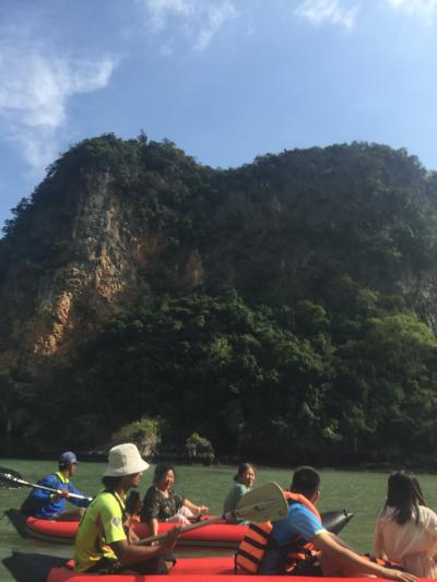 パンガー湾シーカヤックツアーに参加