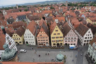 2016年 ドイツの旅（6）ロ－テンブルク 童話の世界のような美しい中世の街並み