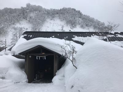 岩手　山人‐yamado‐で雪見風呂　前編