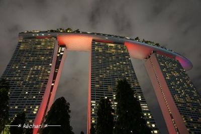 ガーデンズバイザベイとマリーナベイの夜景を楽しむシンガポール旅