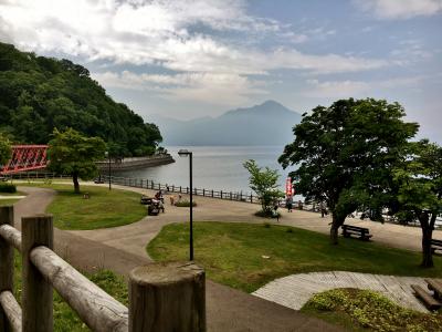 2017 初夏の北海道をゆく４日間の旅　５．最終日は支笏湖、夜は博多で誕生パーティー！