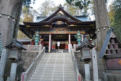 三十槌の氷柱とパワースポット三峯神社へ