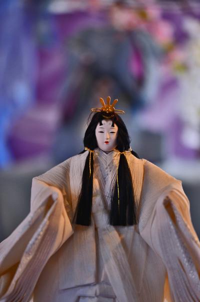 2019　近江上布（麻布）の衣装をまとった「清湖雛」