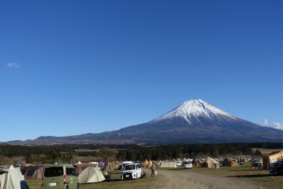 ふもとっぱらで年越しキャンプ