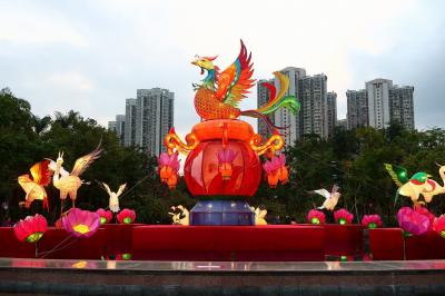 旧正月香港★元宵快樂！ランタンを見て湯圓を食べて　～新界西元宵綵燈會ランタンカーニバル＠天水圍公園～