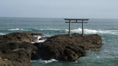 茨城3社巡り①　大洗磯前神社と酒列磯前神社