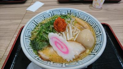 今日は、南松本イオンフードコートでラーメン