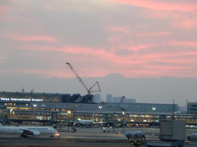 冬の道東・流氷・温泉・ロコスキー場めぐりの旅　前泊羽田空港編