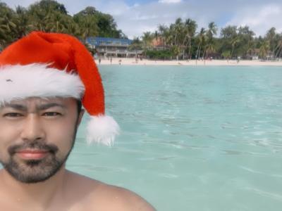 クリスマス・イブはボラカイ島で過ごしました。