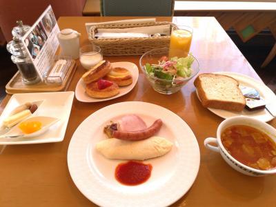 北海道ホテルの朝食を食べに