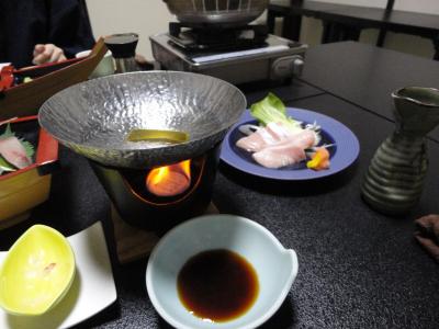 ちょっくら氷見の民宿に寒ブリを食べに行く