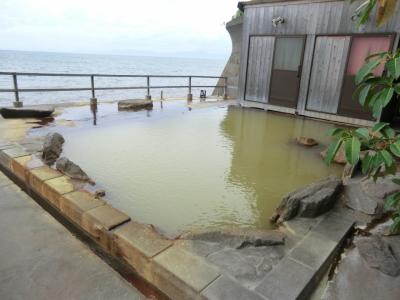 悪天候に振り回された離島航路旅・その13.古里温泉でまったり、そして台風到来！フェリー欠航～さぁどうなる？