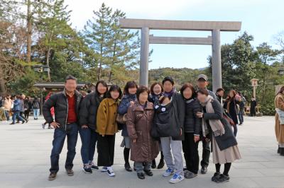 義母《傘寿》記念祝☆4世代で行く伊勢・鳥羽と浦村カキ小屋で食べ放題！！