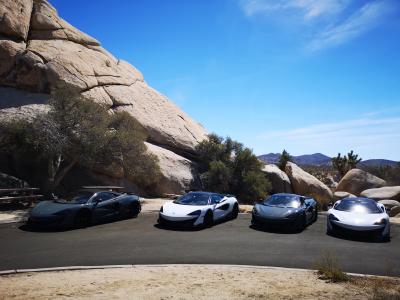 米国でハイパーカーを運転する2　McLaren 600LT Competition