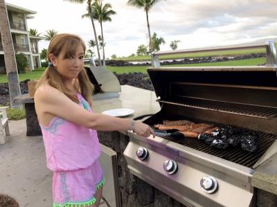 ＊50th Anniversary Hawaii 2018⑧＊ハワイ島＊ネコちゃんとBBQ