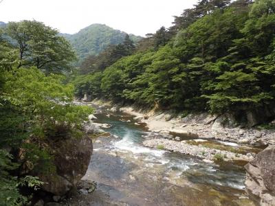 新緑の塩原温泉