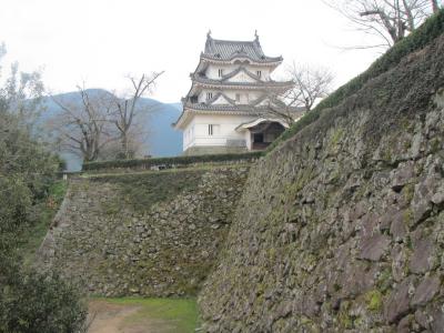 愛媛＆高知の百名城巡りの旅3日目（大洲城＆宇和島城）