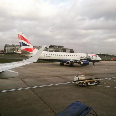 ロンドンシティ空港からダブリンへ