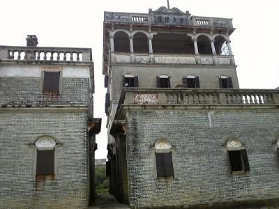 中国世界遺産　開平の望楼群