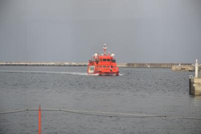 ガリンコ号　氷瀑まつり