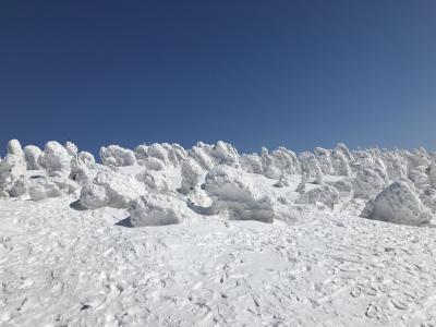 三月初めの青森。スノーモンスターを眺め、温泉とグルメを満喫。24時間弾丸旅行。