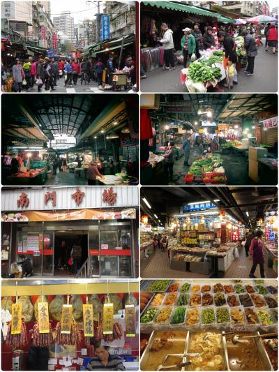 台湾春節　2019　初六　街歩き　永和豆漿　景新街市場　南門市場