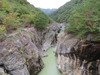 心の安らぎ旅行（2018年 10月 ママと川治湯元温泉にPart2　ランチをした後、もう一度一人で龍王峡を♪