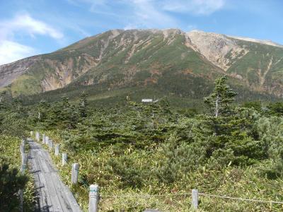 秋の御嶽山（王滝口ルート）