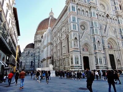 2019年イタリアを旅行しました。【7日目　フィレンツェ市内観光、フィレンツェ空港→羽田空港　移動】