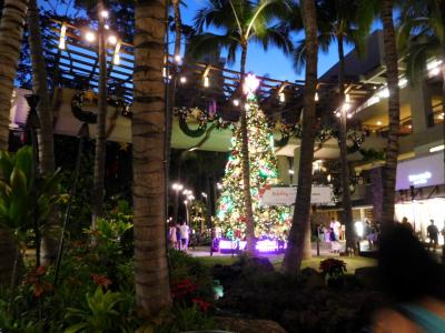 ワイキキ冬滞在2018末②クリスマスのハワイ