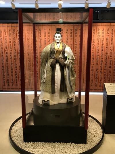 2019年１月　飯田旅行　飯田城と「人形劇三国志」の人形たち