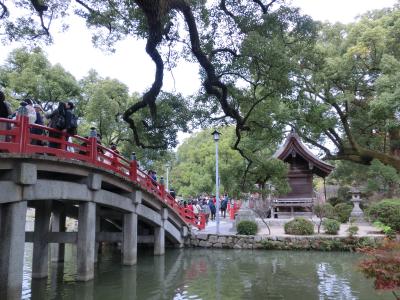 同窓会の前に北九州巡り（６）太宰府は大賑わい