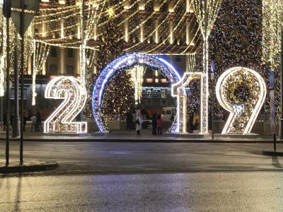 聖地で迎える年末年始（モスクワ編）